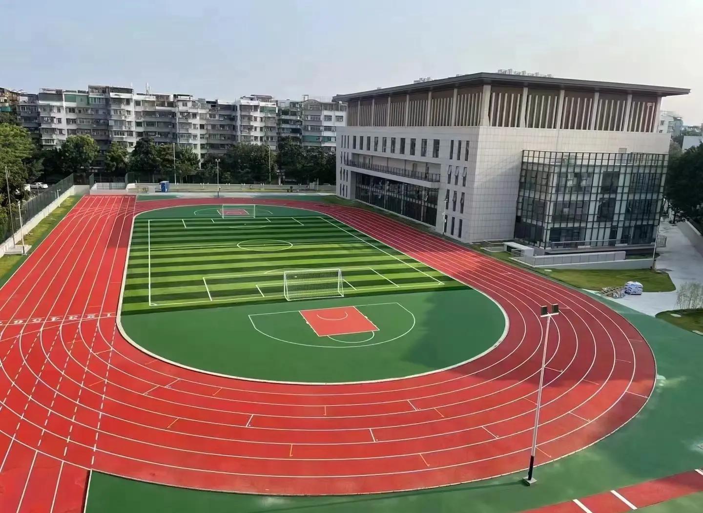 乌兰察布市学校塑胶跑道塑胶篮球场 - 一站式服务